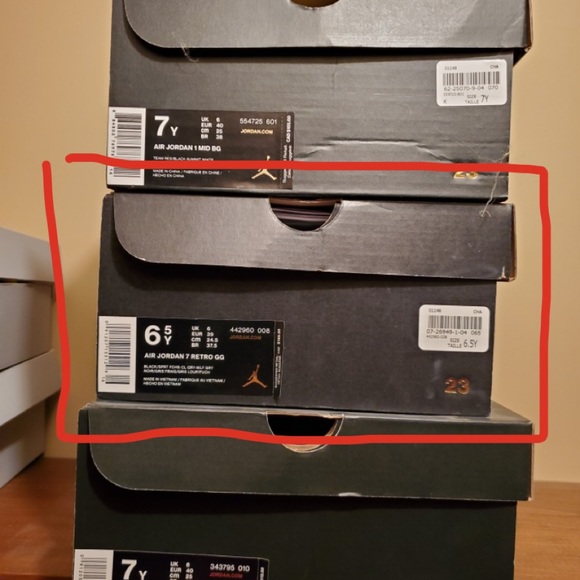 Air jordan 7’s - Picture 7 of 7